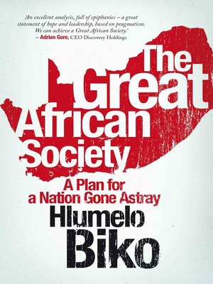 cover image of The Great African Society